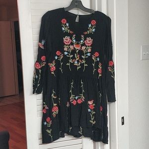 Embroidery dress